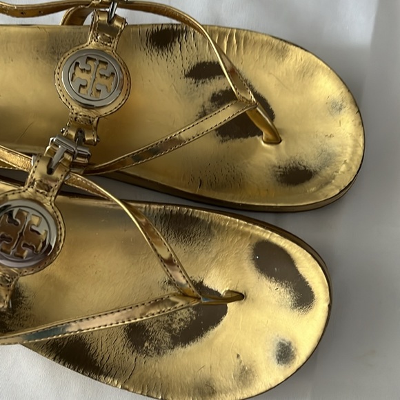 Tory Burch Platform Thong Sandals Size 8 - Picture 8 of 8